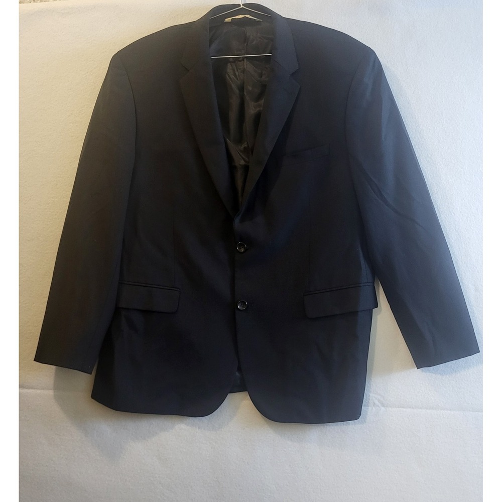 Ferretti Pronto Uomo Blazer 100% Wool, Men. Black. Size 44R